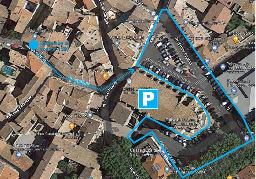 Apartament "Maison Du Consul" Avec Terrasse - Centre Historique Narbona Zewnętrze zdjęcie